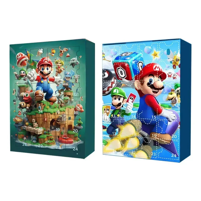 Super Mario Adventskalender Mit Mini Charakterfiguren | Spielzeit