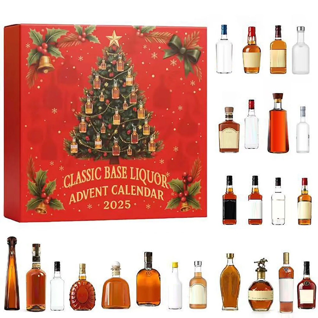 Adventskalender Mit Whisky Baumanhängern | Weihnachten