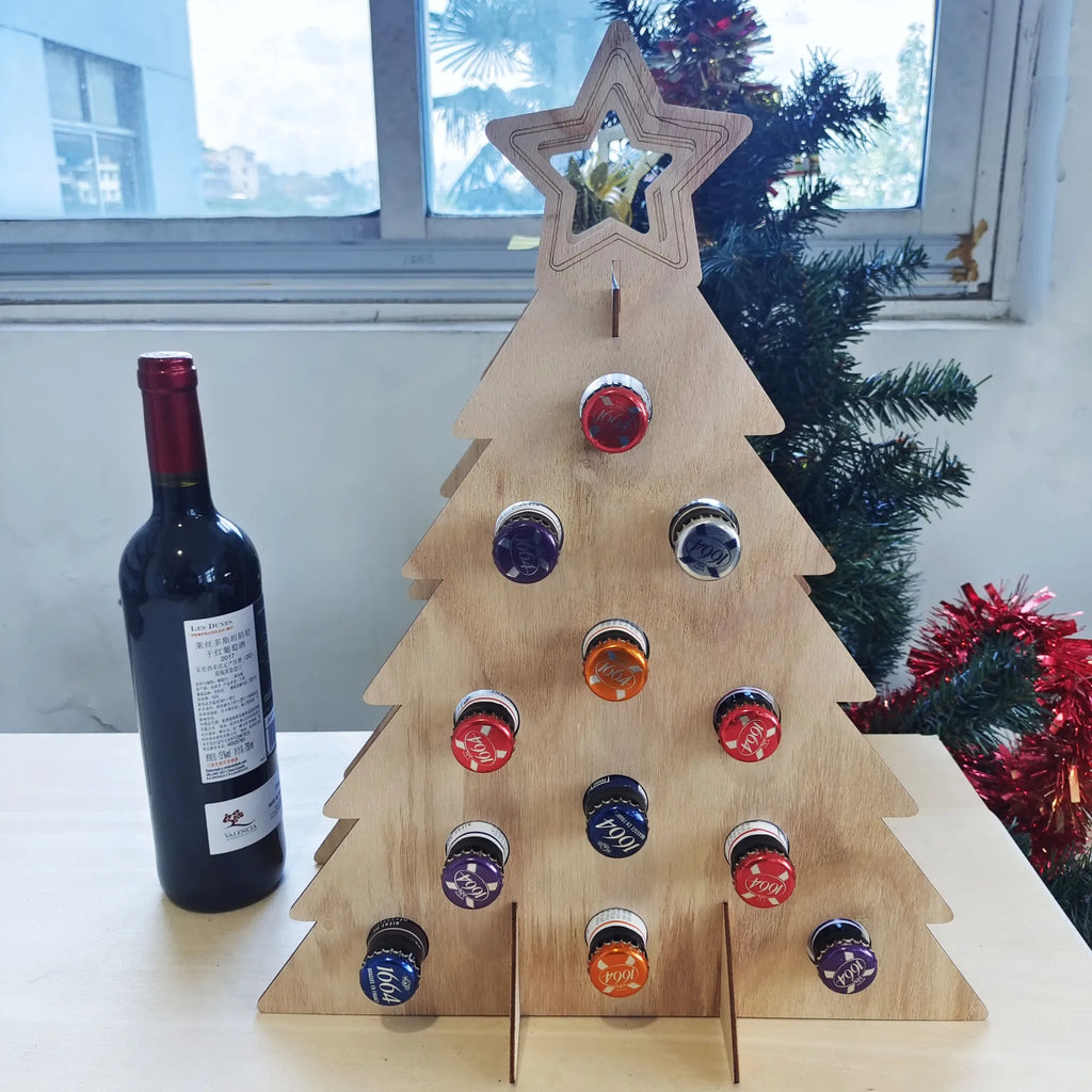 Flaschenständer Adventskalender Für Wein Und Whisky | Weihnachten