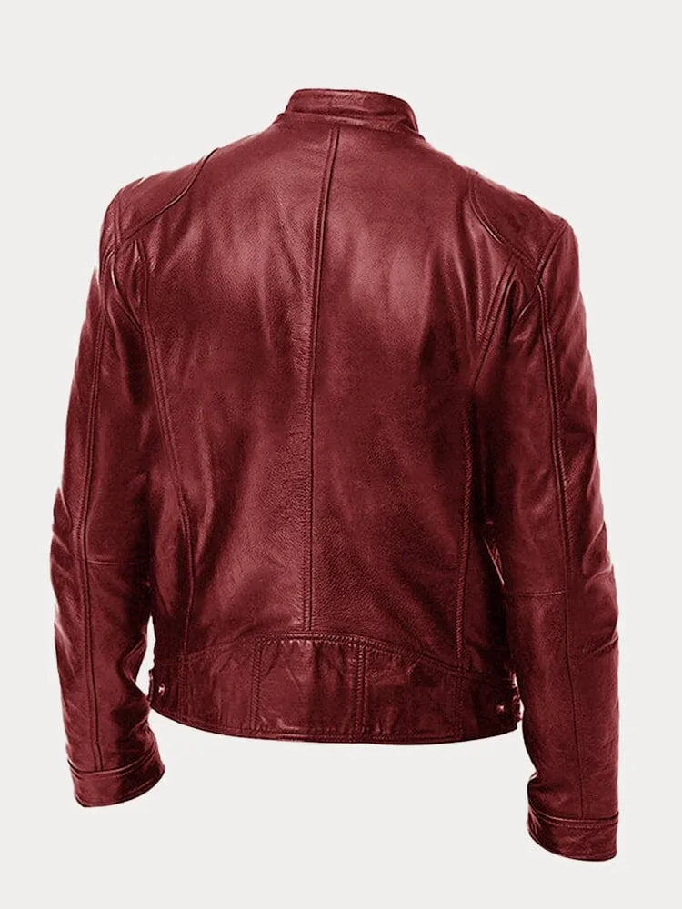Herren Jacke Motorrad Winter Reissverschluss | Vintage