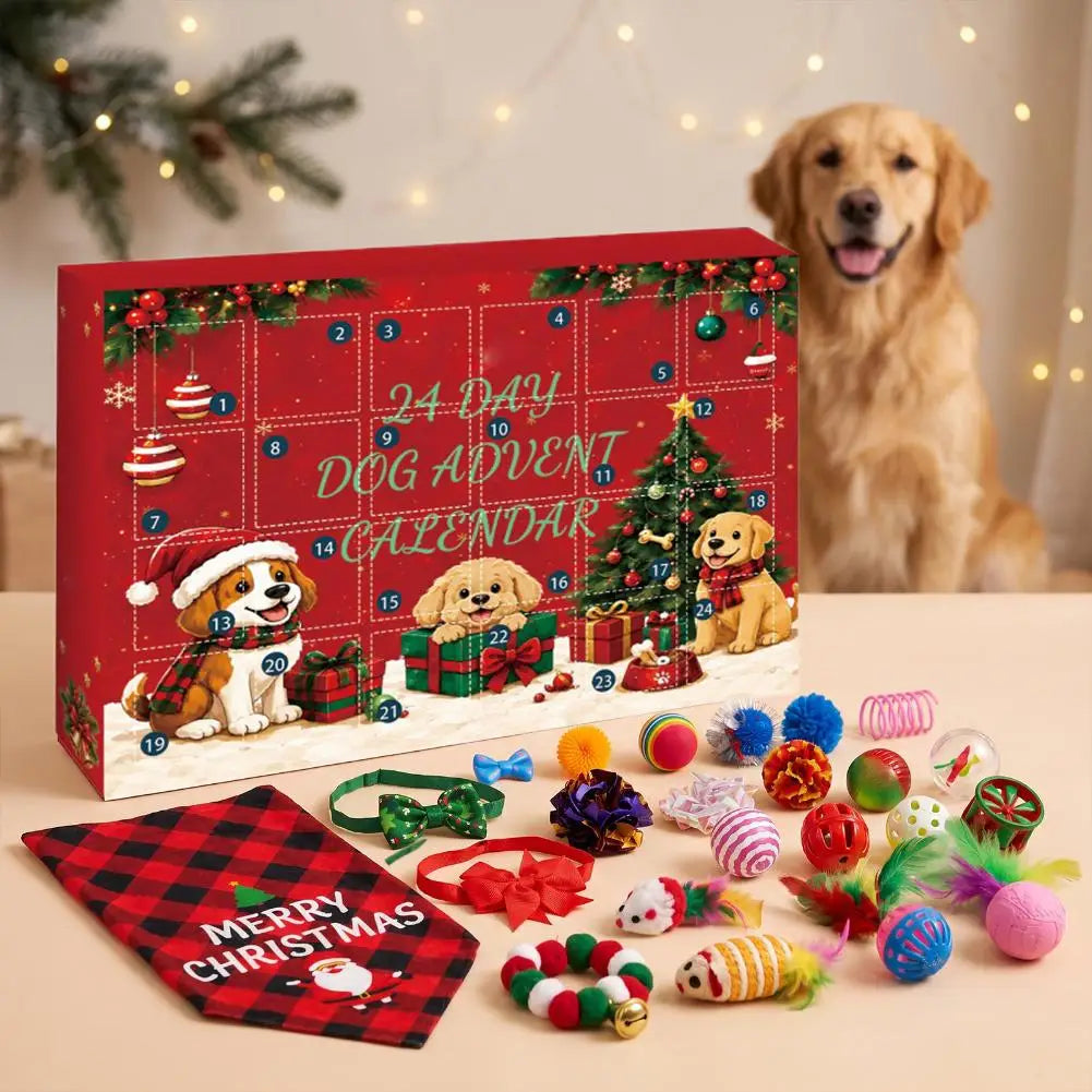 Hunde Adventskalender Mit Spielzeug Und Zubehör | Weihnachten