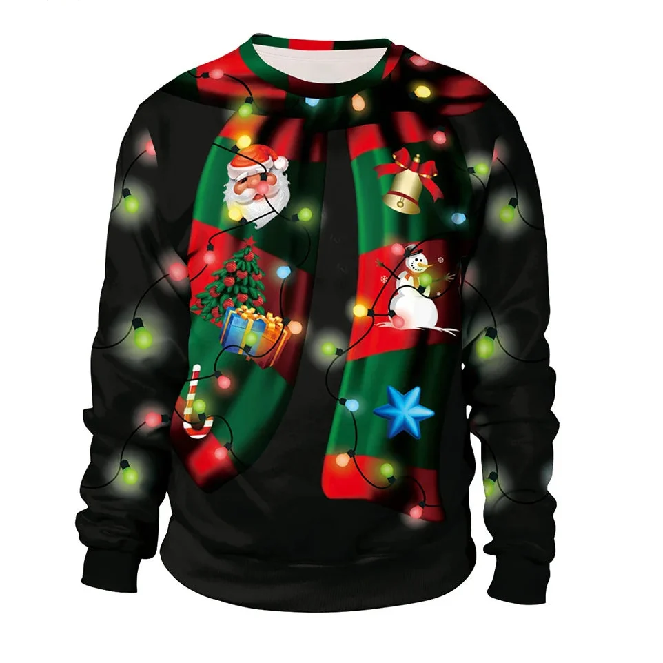 Herren Pullover Strick Gerippter Weihnachts | Winter