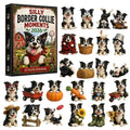Collie Adventskalender Mit Hunde Ornamenten | Weihnachten