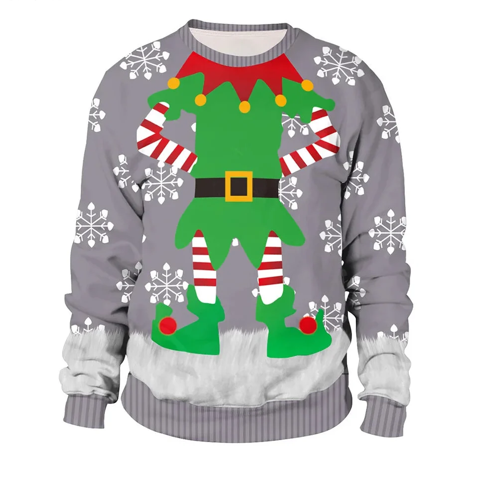Herren Pullover Strick Gerippter Weihnachts | Winter