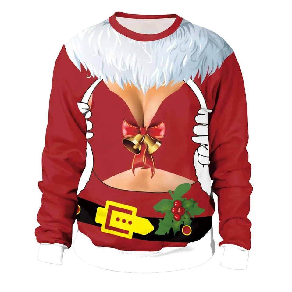 Herren Pullover Strick Gerippter Weihnachts | Winter