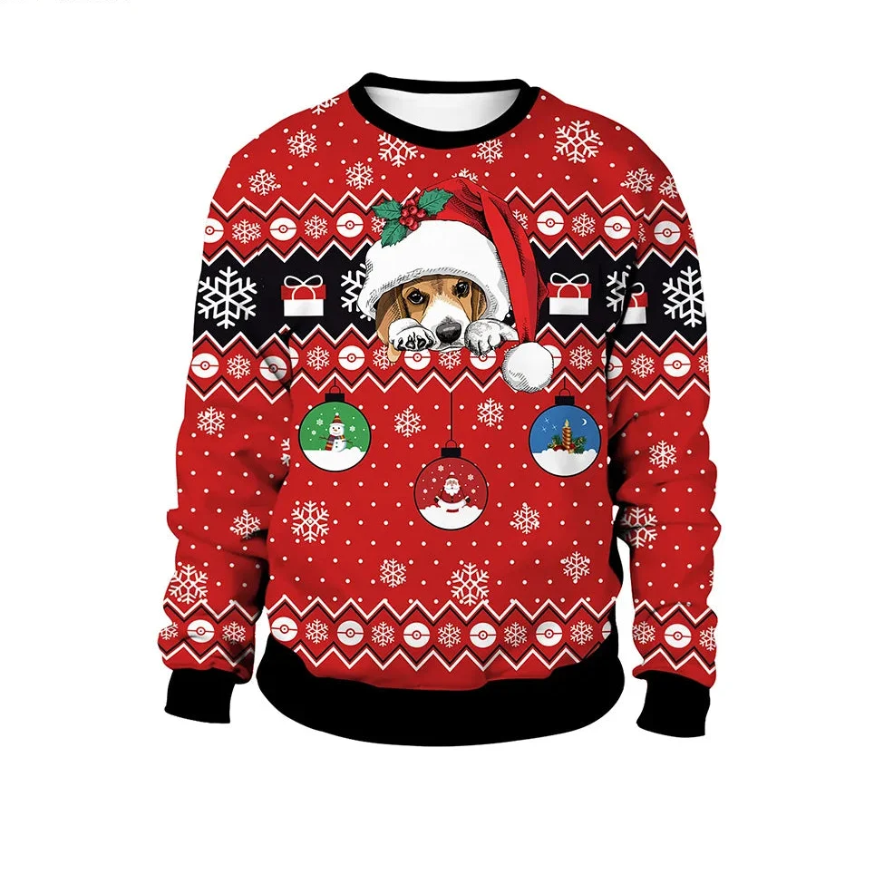 Herren Pullover Strick Gerippter Weihnachts | Winter