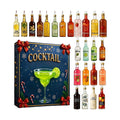 Adventskalender Mit Cocktailflaschen Motiven | Weihnachten
