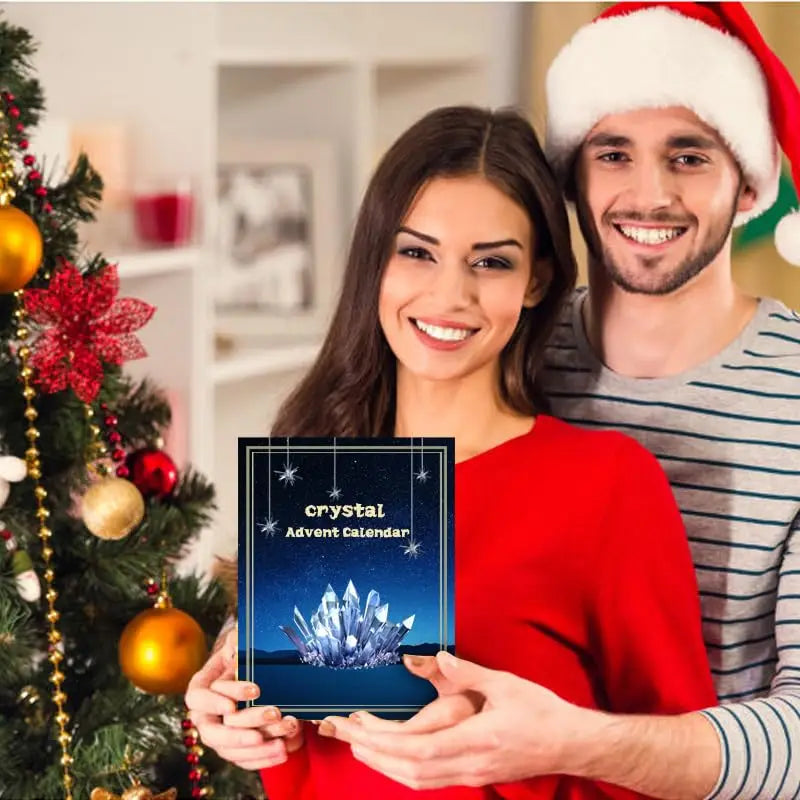 Adventskalender Mit Edelstein Fläschchen Und Schmuck | Weihnachten