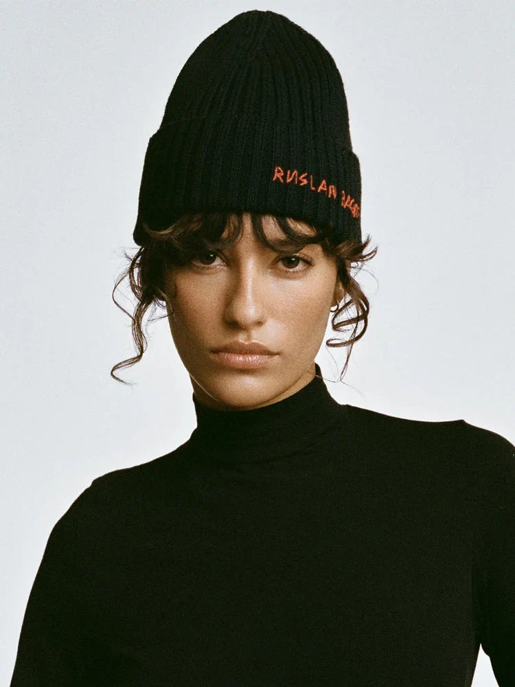 Damen Warme Beanie-Strickmütze | Winter
