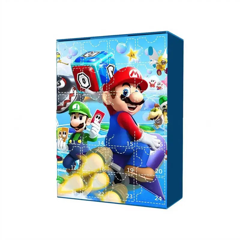 Super Mario Adventskalender Mit Mini Charakterfiguren | Spielzeit