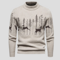 Herren Pullover Strick Rollkragen Winter | Weihnachts