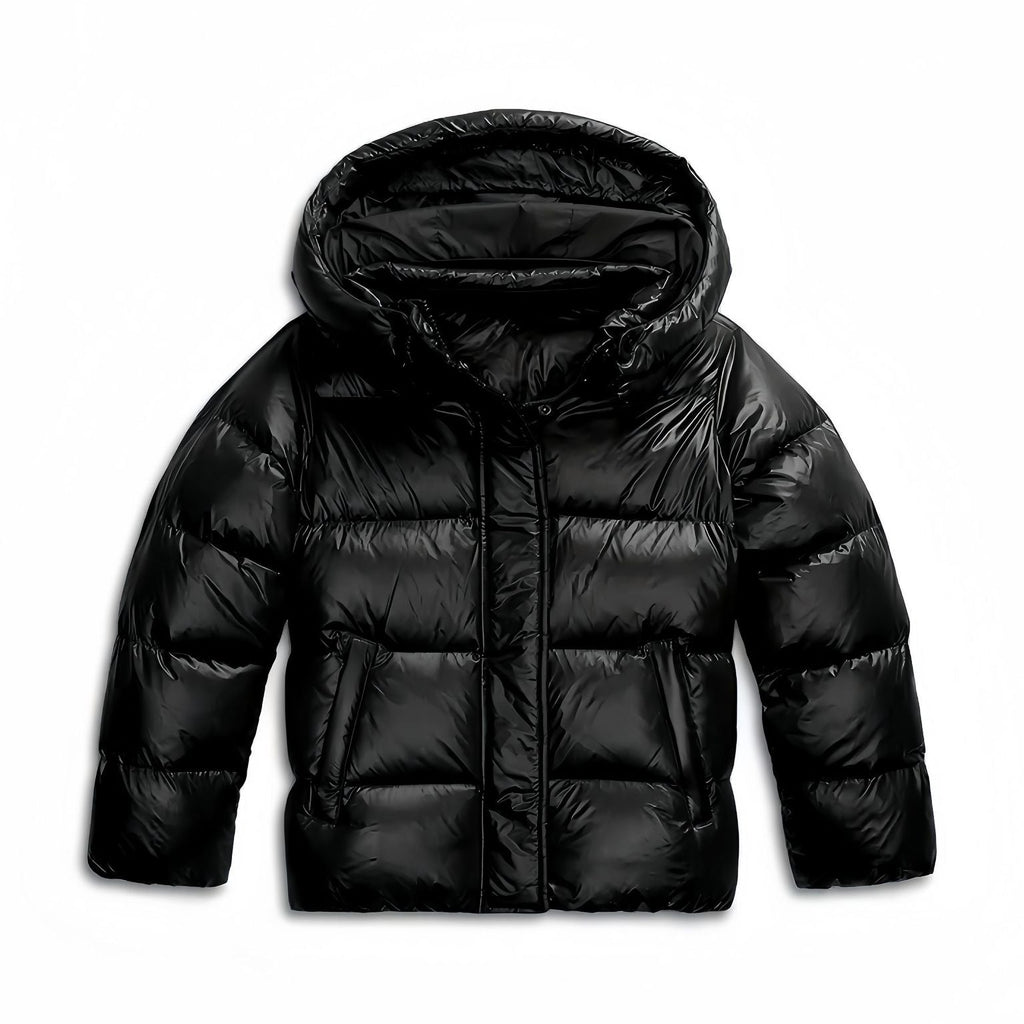 Damen Jacke Daunen Winter Reissverschluss Mit Kapuze | Kurze