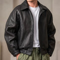 Herren Jacke Schwarze Winter Mit Reissverschluss | Kragen