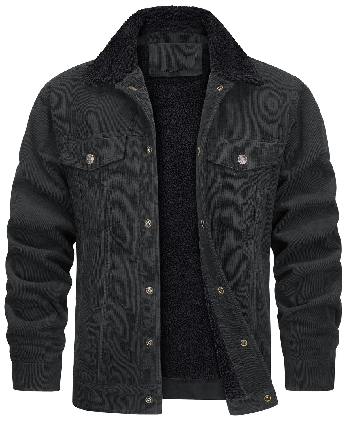 Herren Jacke Cord Vintage Winter | Mit Kragen