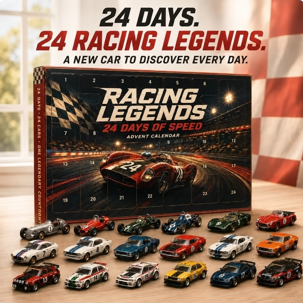 Rennsport Adventskalender Mit Sammelbaren Ornamenten | Festlichkeiten
