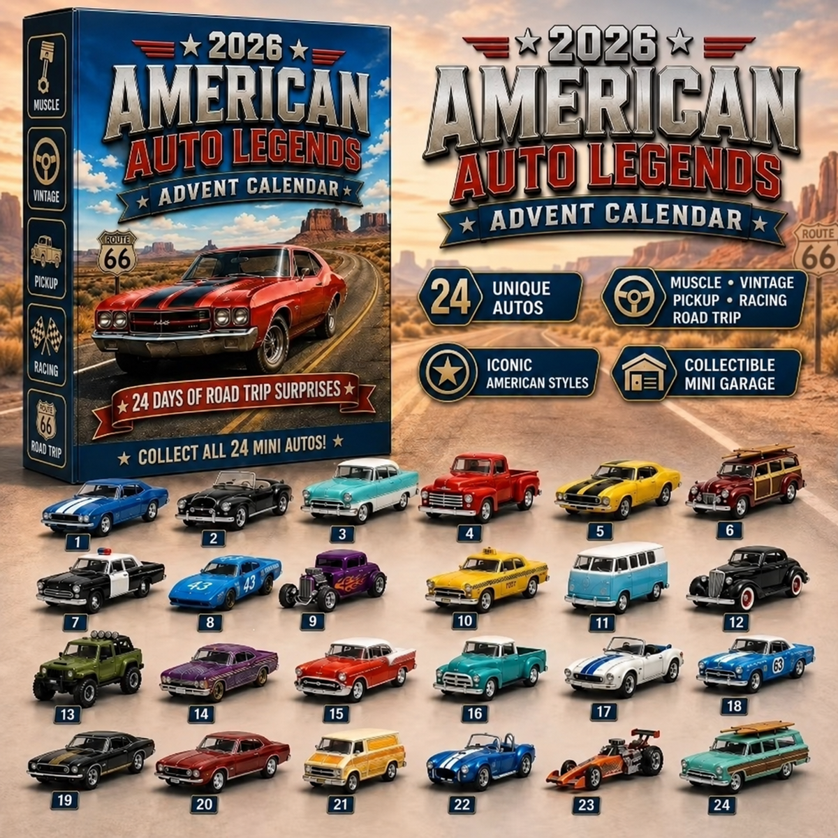 Rennsport Adventskalender Mit Sammelbaren Ornamenten | Festlichkeiten