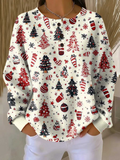 Damen Pullover Strick Gerippter Winter | Mit Rundhalsausschnitt
