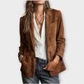 Damen Blazer Vintage Mit Reverskragen | Winter
