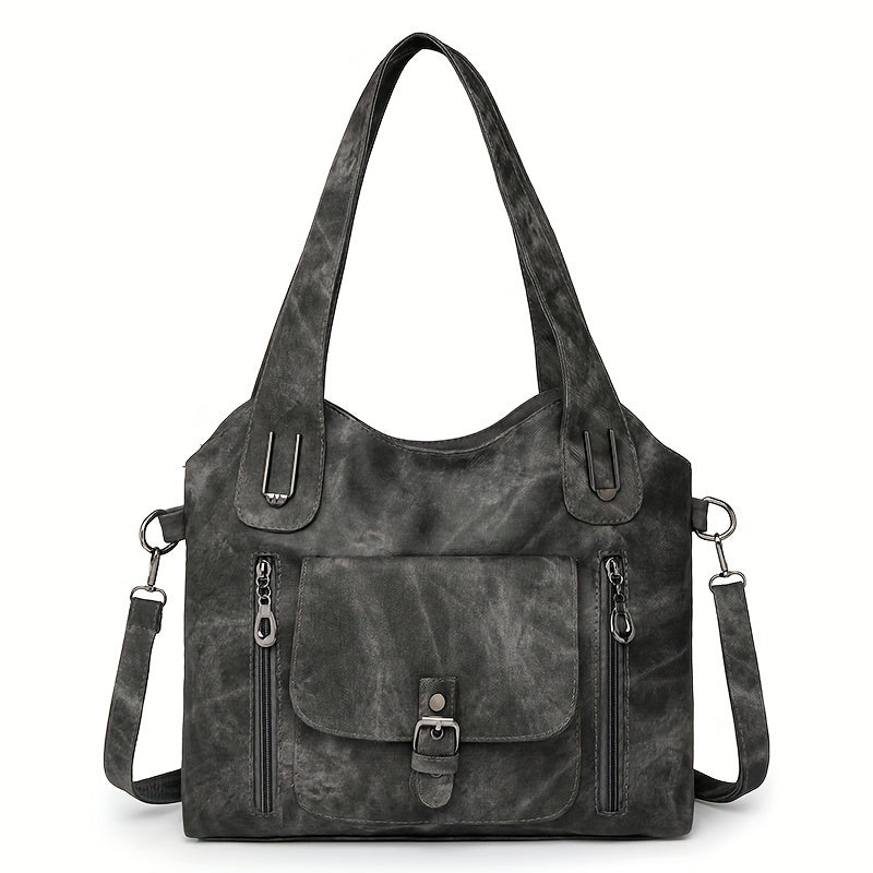 Damen Geräumige Schultertasche | Mehrere Fächer