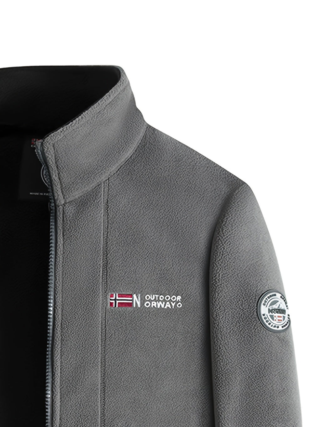 Herren Jacke Warm Stehkragen Reissverschluss | Winter
