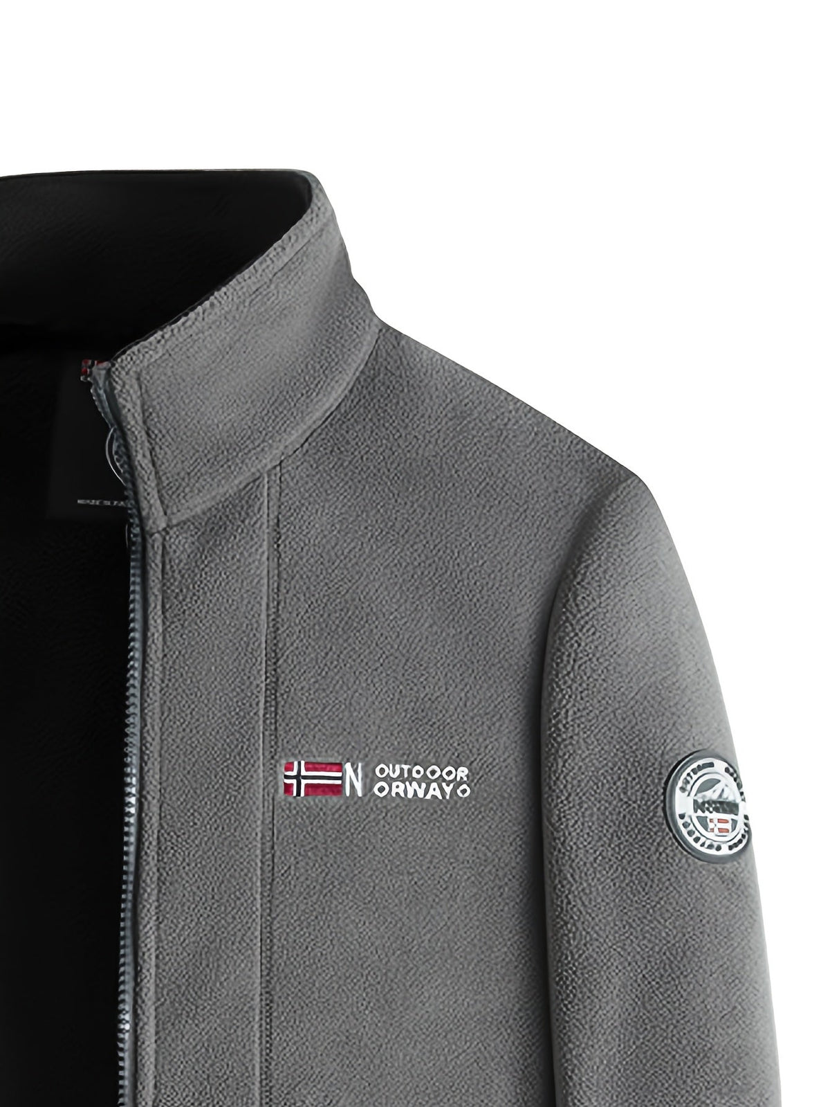 Herren Jacke Warm Stehkragen Reissverschluss | Winter