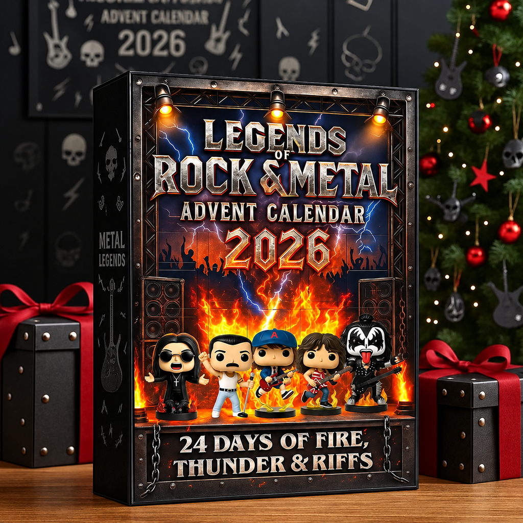 Rocklegenden Adventskalender Mit Mini-Sammelobjekten | Weihnachten