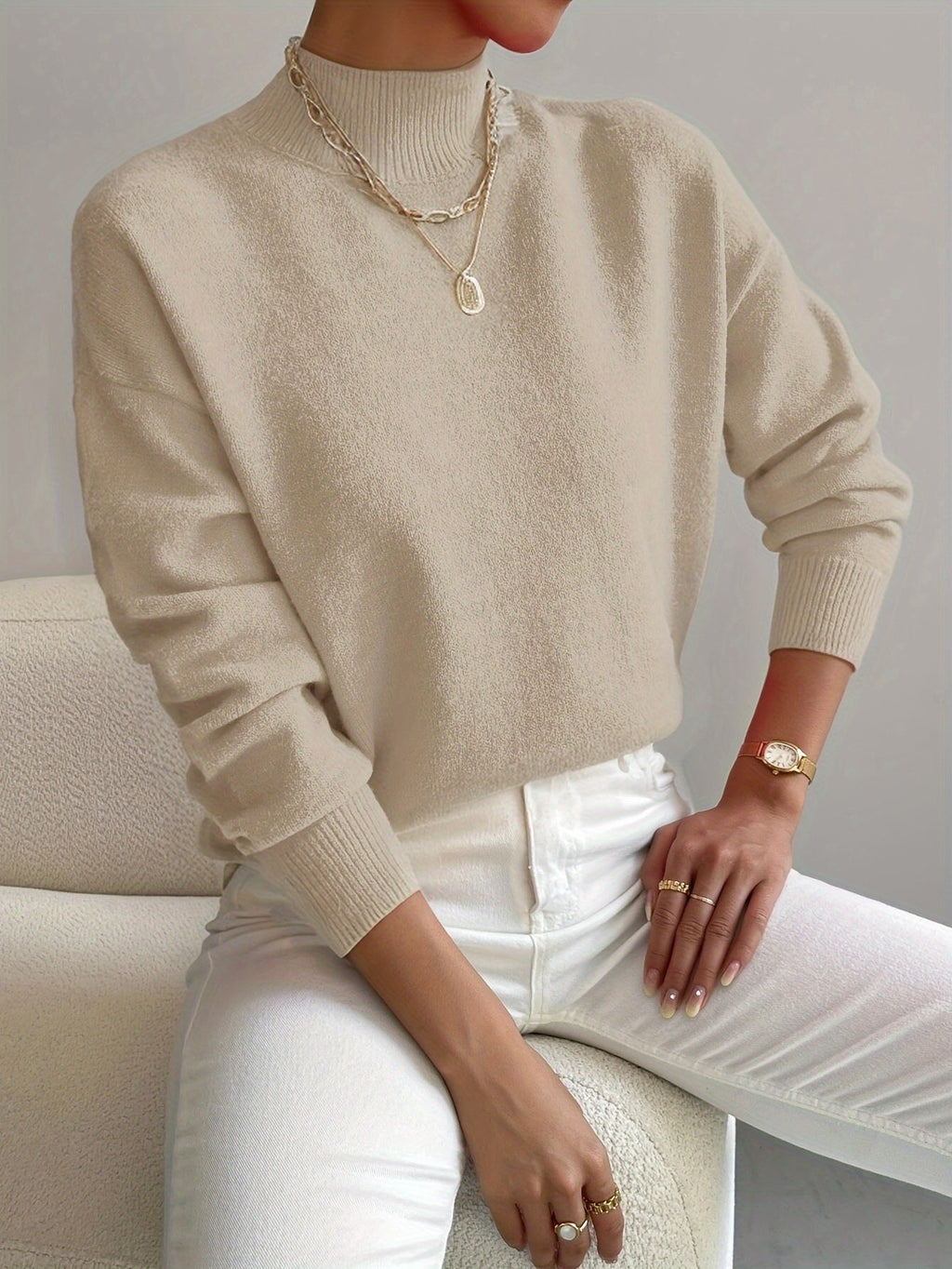 Damen Warme Winter Pullover | Strick