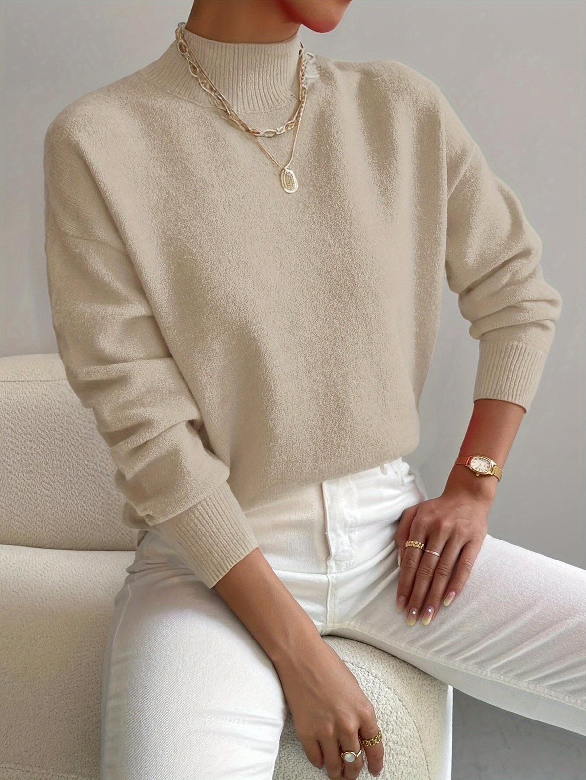 Damen Warme Winter Pullover | Strick