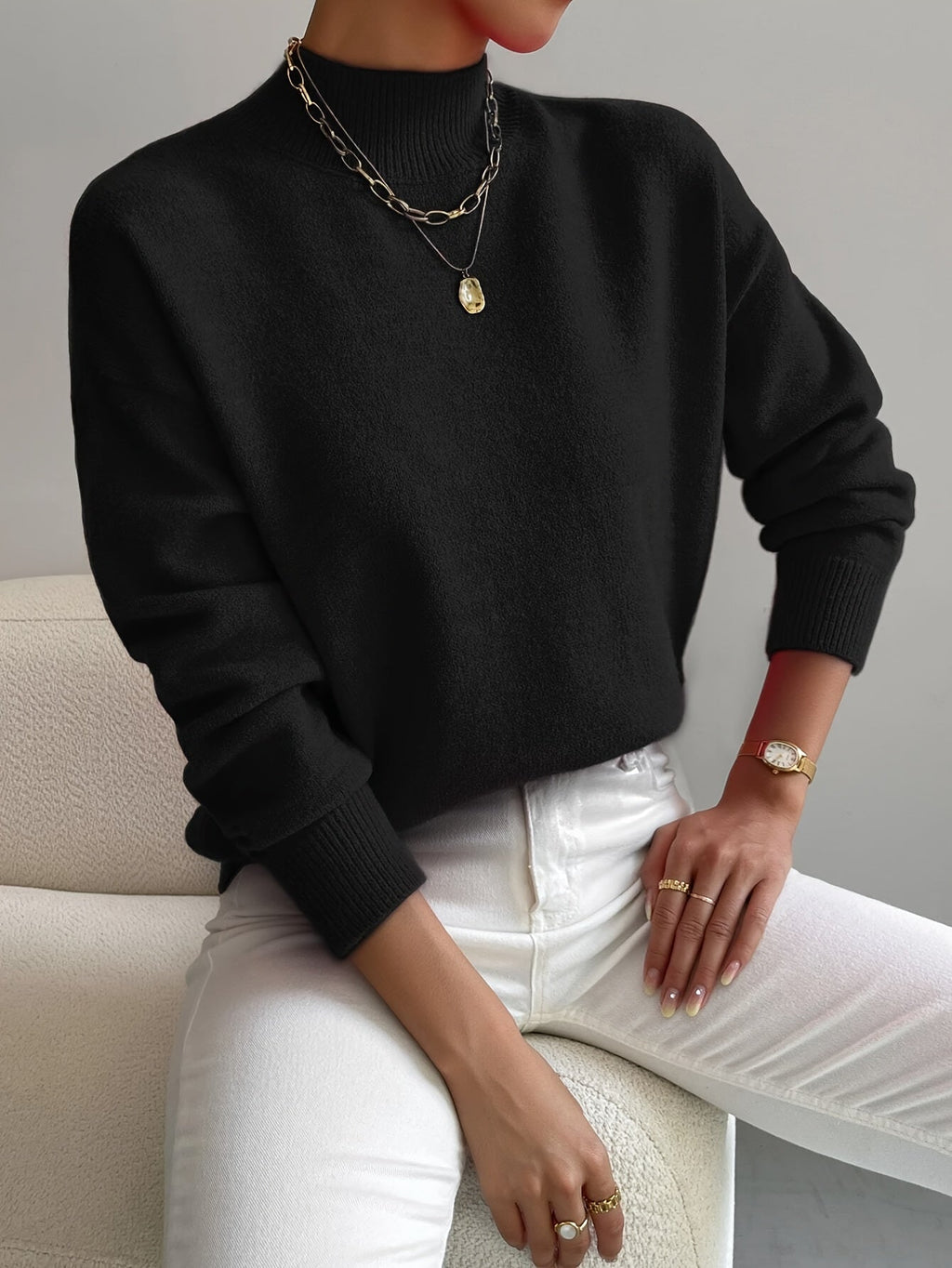 Damen Warme Winter Pullover | Strick