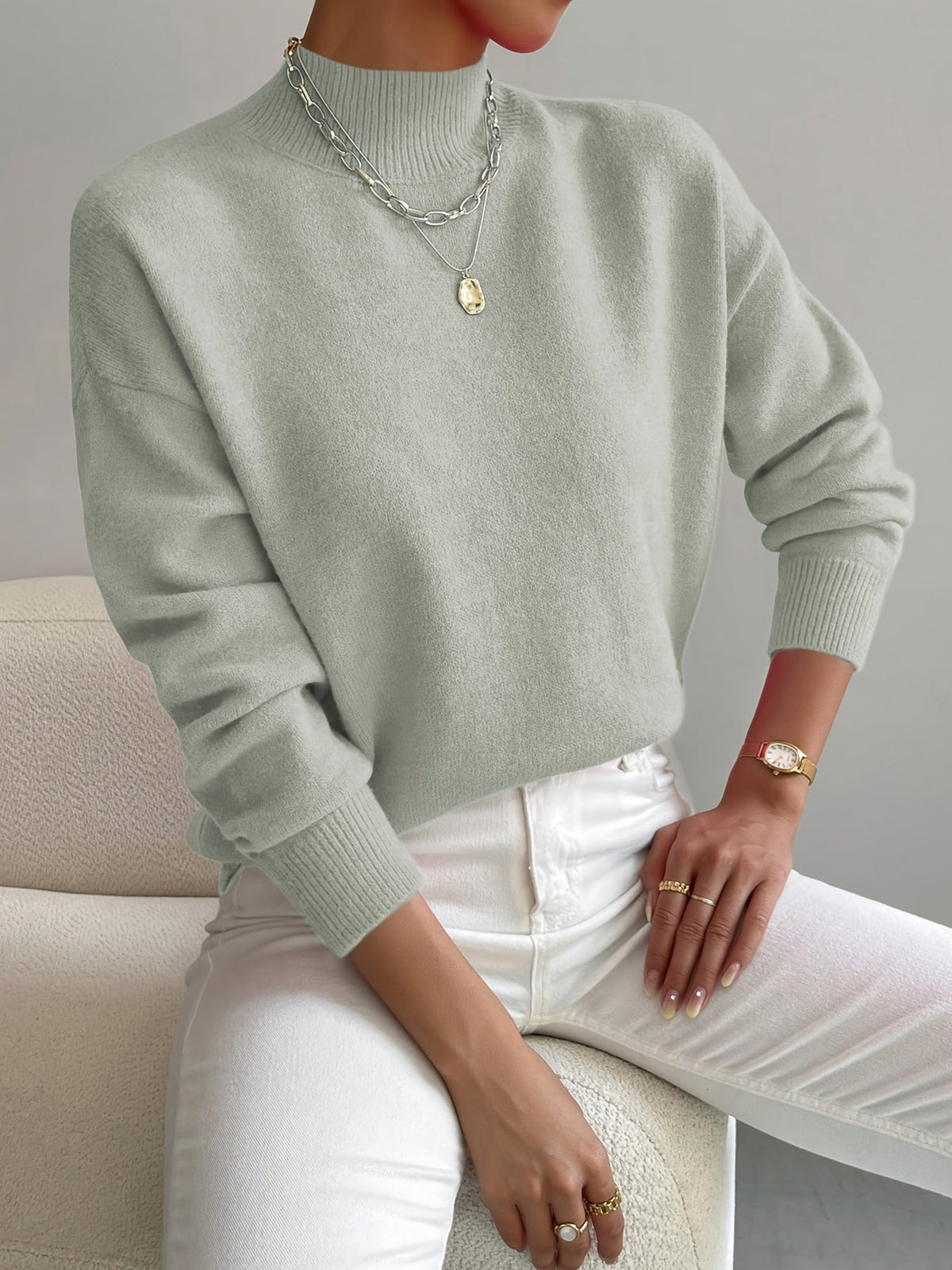 Damen Warme Winter Pullover | Strick