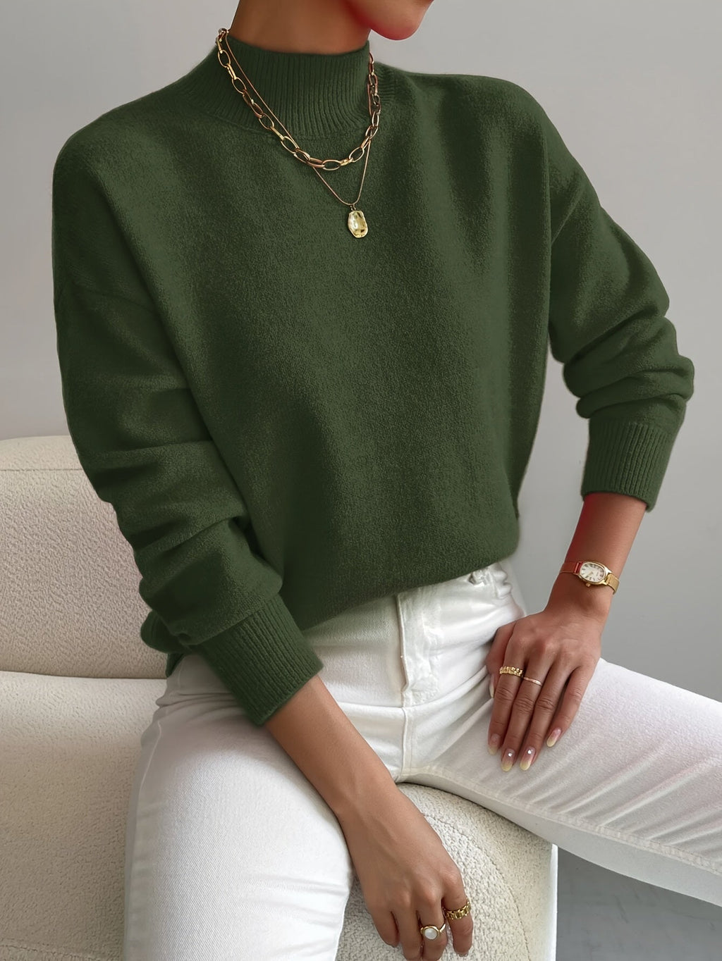 Damen Warme Winter Pullover | Strick