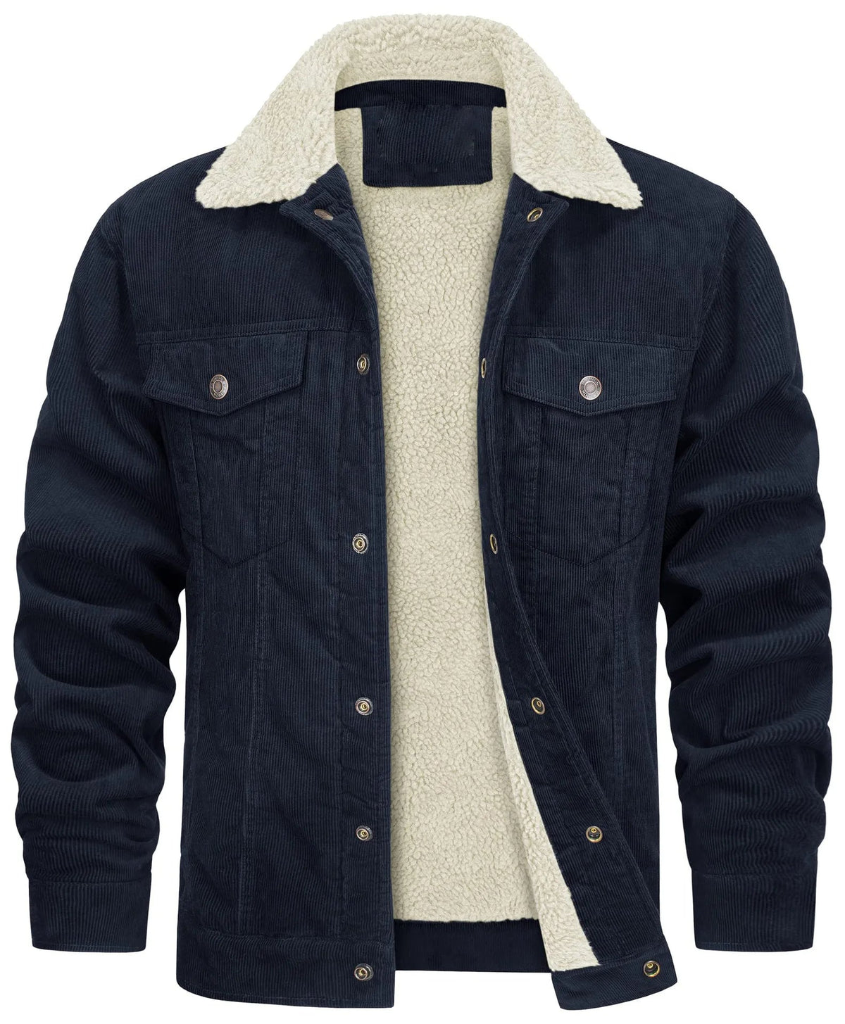 Herren Jacke Cord Vintage Winter | Mit Kragen