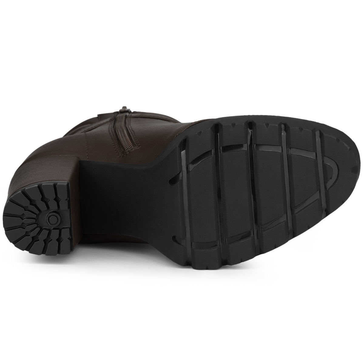 Damen Stiefeletten Schnalle Winter Schnürung | Hoher Absatz