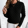 Damen Strickpullover aus Kaschmir | Rundhalsausschnitt